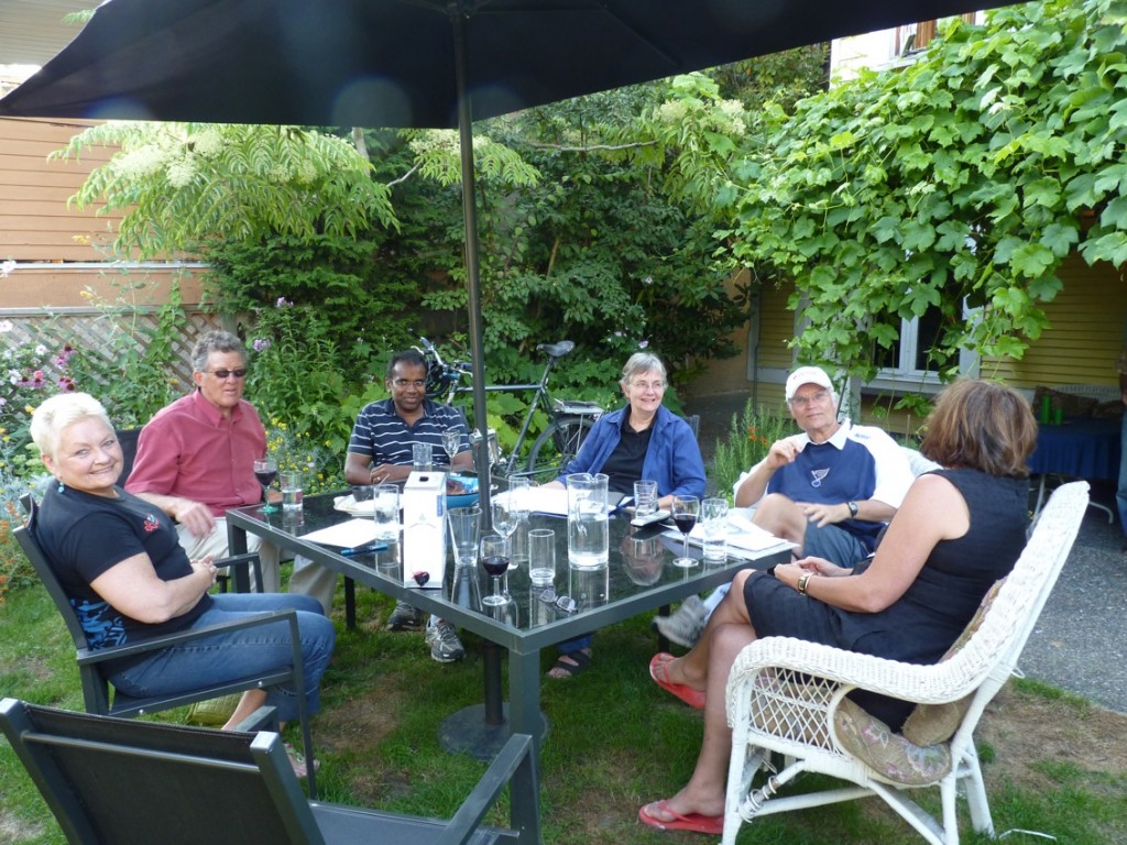 Rose Canada Meeting in garden